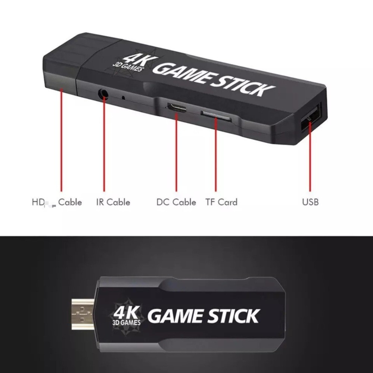 Consola Retro GameStick 3D