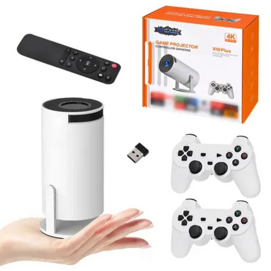 Mini Consola 2 Controles Proyector 4k